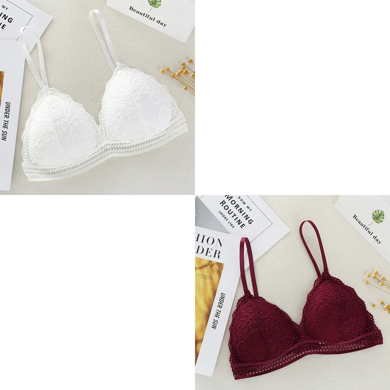 Women Bralette French Lace