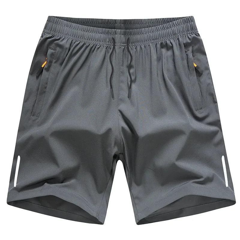 Summer Men Shorts Ice Silk