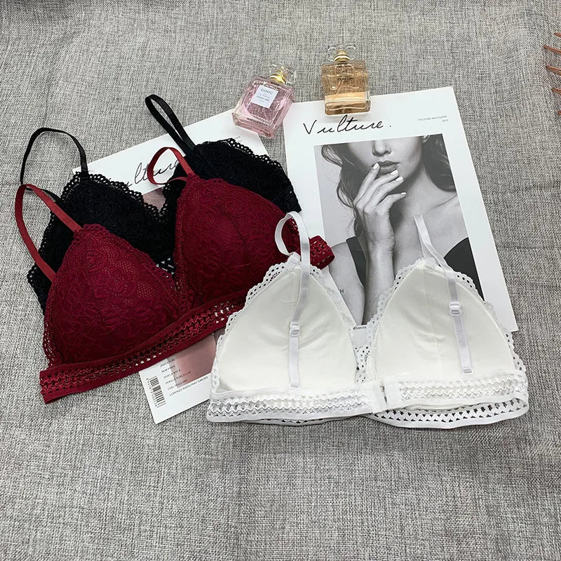 Women Bralette French Lace