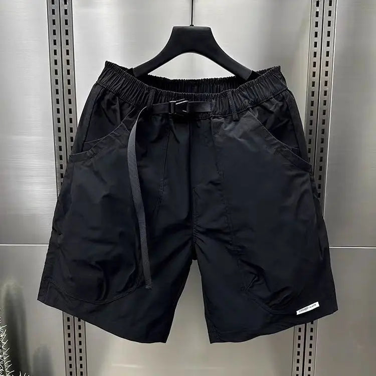 2024 Men's Large Pocket Waistband Work Shorts Summer