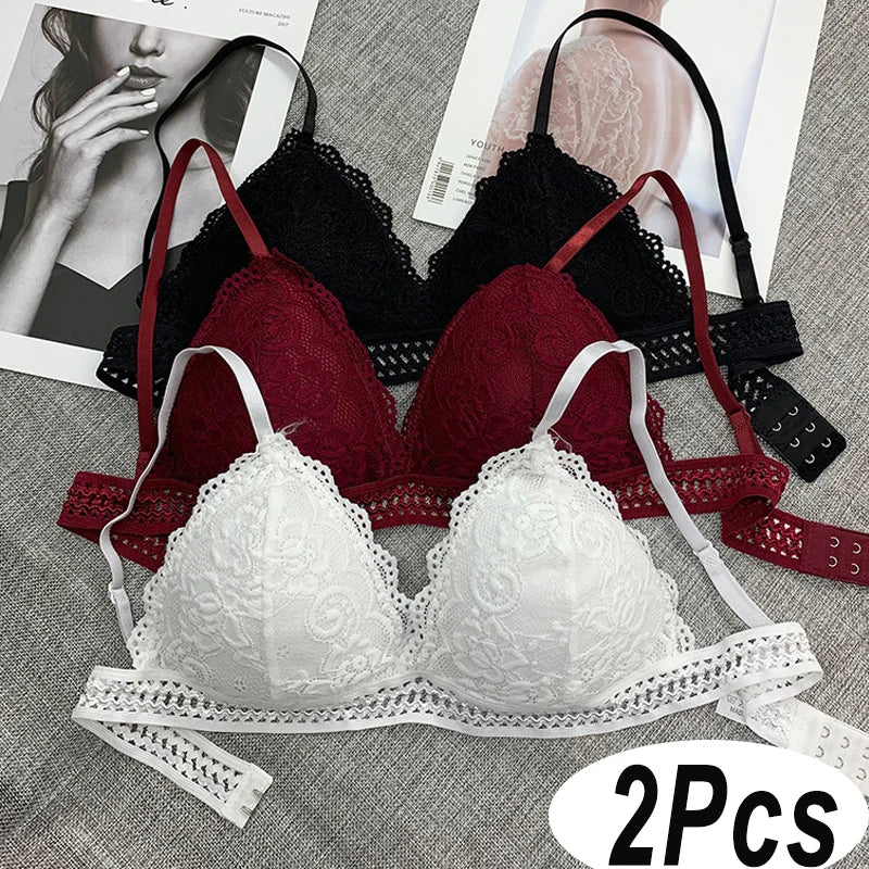 Women Bralette French Lace