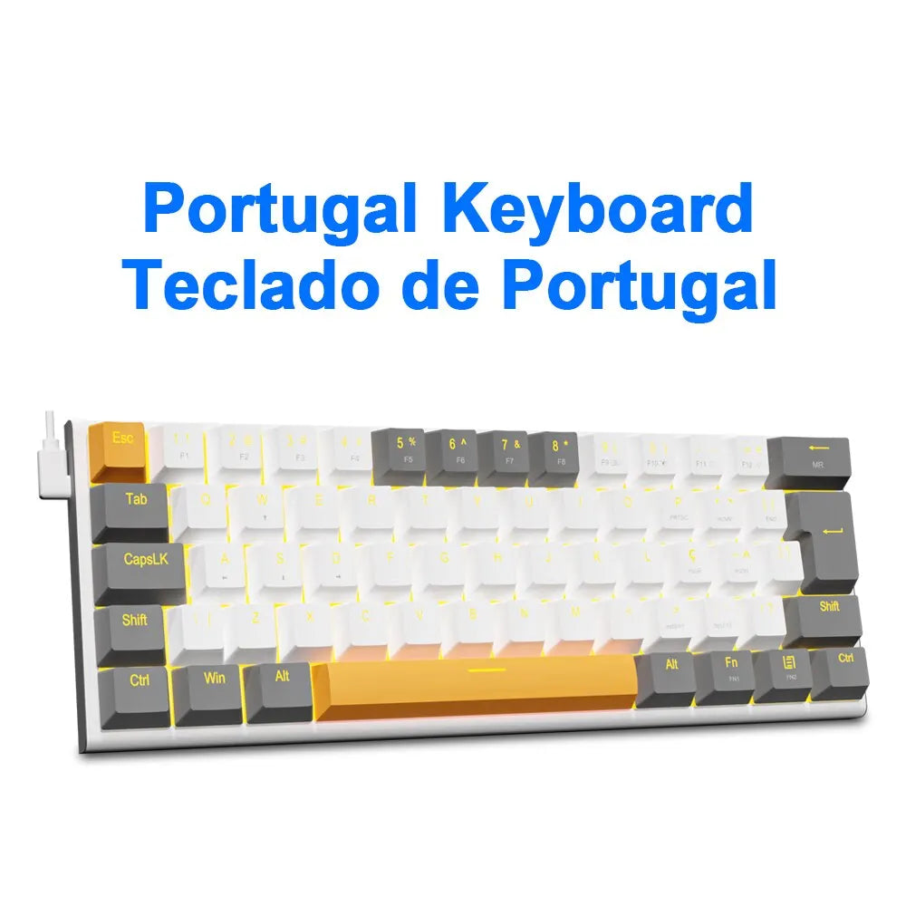 Mechanical Gaming Wired Keyboard